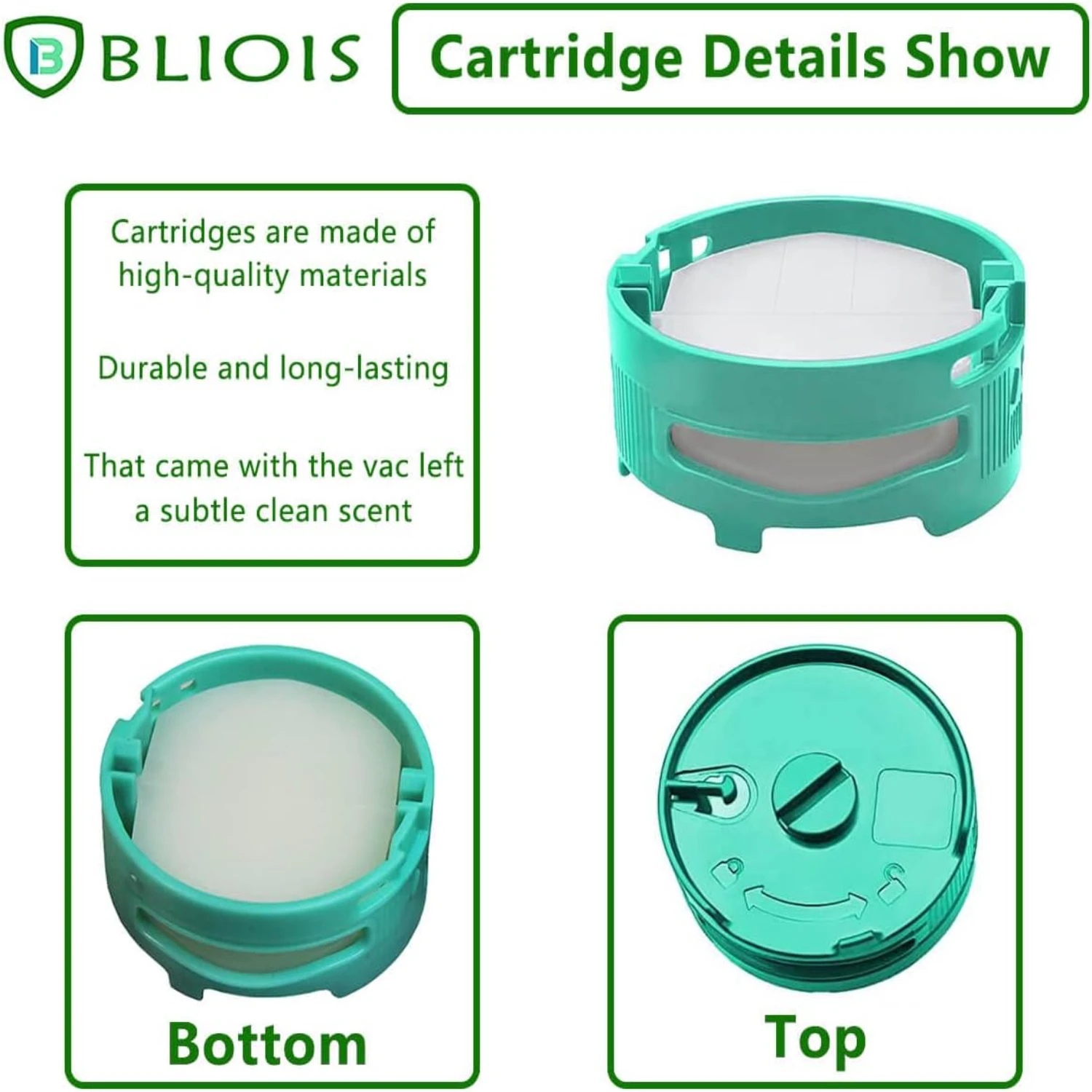 [6 упаковок] Замена картриджа нейтрализатора запаха AZ3002 HZ3002 AZ3000 HZ3000 IZ862H IZ562H ZD550