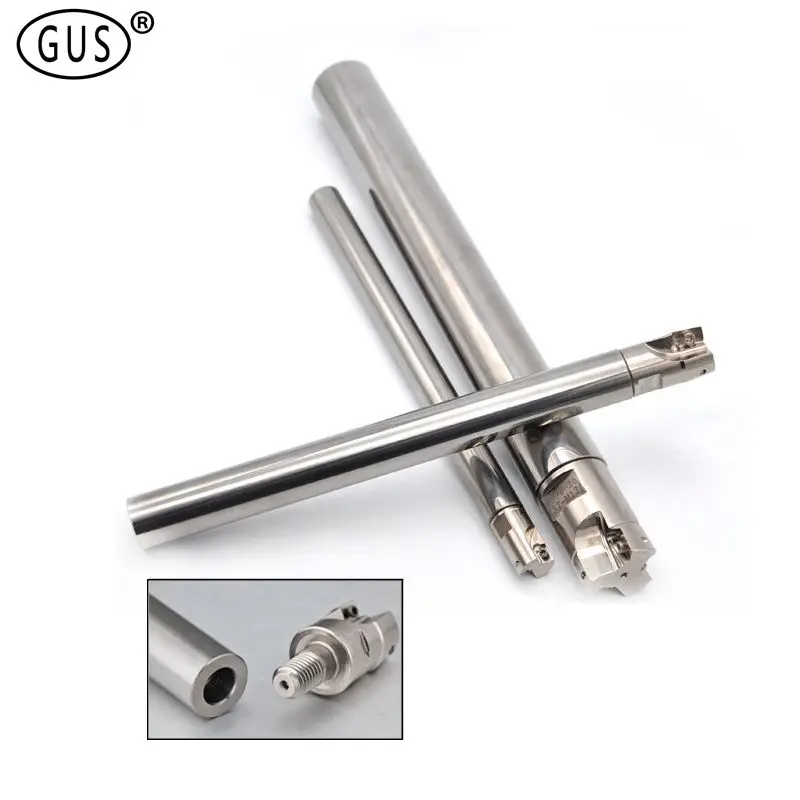 C8 10 12 15 16 19 20 24 25 32mm Tungsten Steel Lock Tooth Milling Cutter Bar CNC Tool Holder Threaded M4 M5 M6 M8 M10 M12 M16