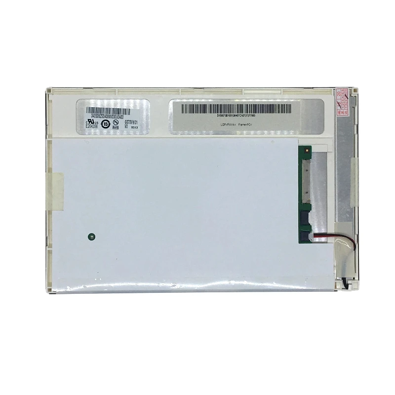 100% Оригинальный тестовый ЖК-экран G070VW01 V0 V1 V.1 7 дюймов 800*480