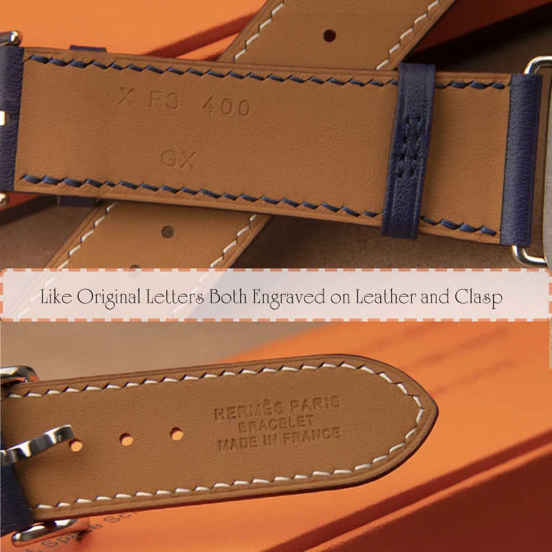 Strap for Apple Watch Band Ultra 8 7 6 5 4 3 SE Genuine Leather iWatch Correa Bracelet Apple Watch Strap 49 44 40 45 41 42 38mm