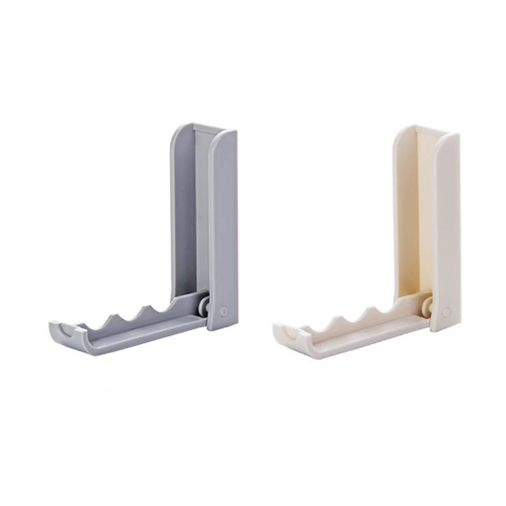 

2pcs Folding Hooks Adhesive Drilling Door Hooks for Bags Coat Keys Umbrella Towel