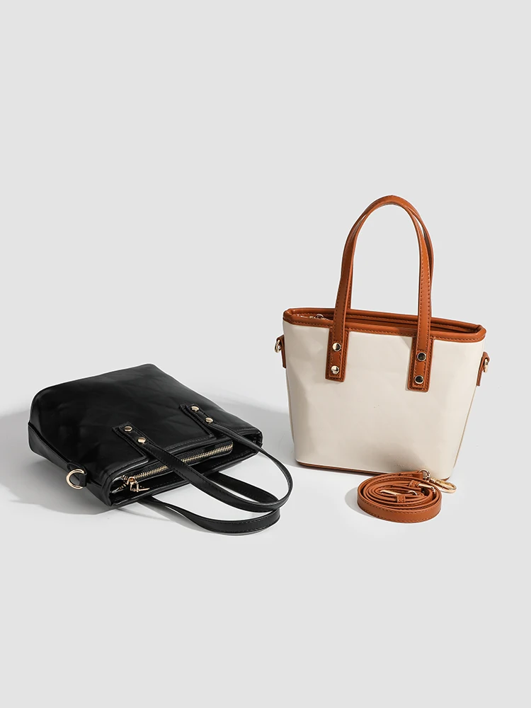 2025 новый дизайн однотонные сумки с ручками сверху женские из искусственной кожи