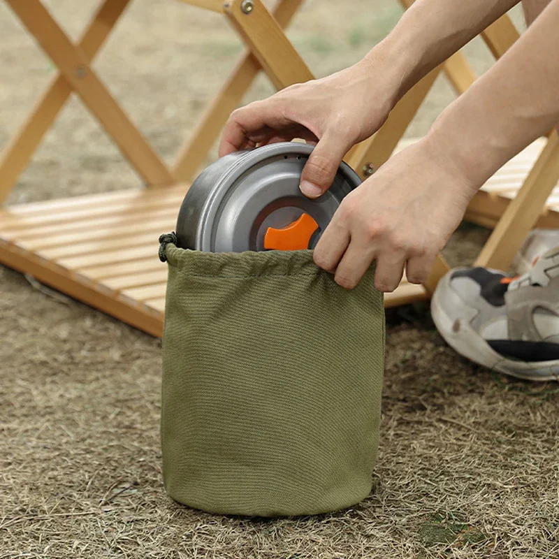 Новая парусиновая многофункциональная сумка для хранения на шнурке прочная