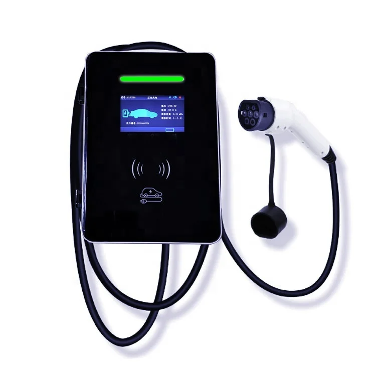 

7kW EVSE Electric Wallbox Home EV Charging Station Type 2 socket