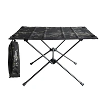 outdoor folding table bbq camping square table with storage bag portable light table foldable square table desk