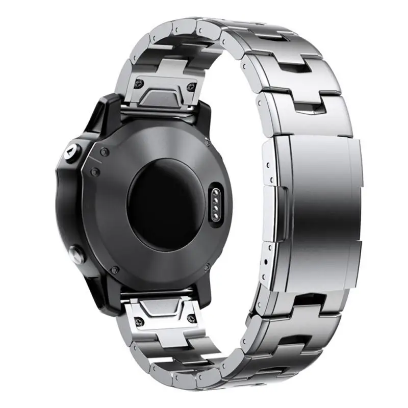 

Быстросъемный титановый металлический ремешок для наручных часов, браслет для Garmin Fenix 7X 7 Solar / 6 / 5 Plus/ Instinct/epix Gen 2, 22 мм 26 мм