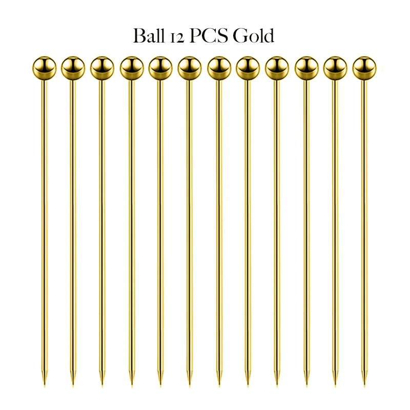 

Набор из 12 коктейльных палочек из нержавеющей стали Cocktailgeek