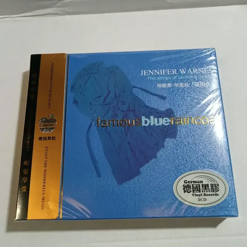 Фото Дженнифер Уорнес: Blue Raincoat – Музыкальный CD-альбом на английском языке, 3CD, бокс-сет для CD-плеера №3