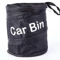 mini bin for car trash garbage rubbish bag collapsible wastebasket foldable waste basket