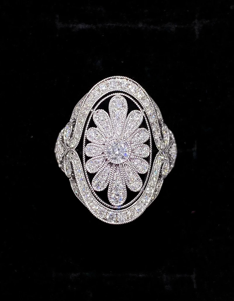 Рисунок 2 - Кольца LUOWEND из белого золота 18 карат