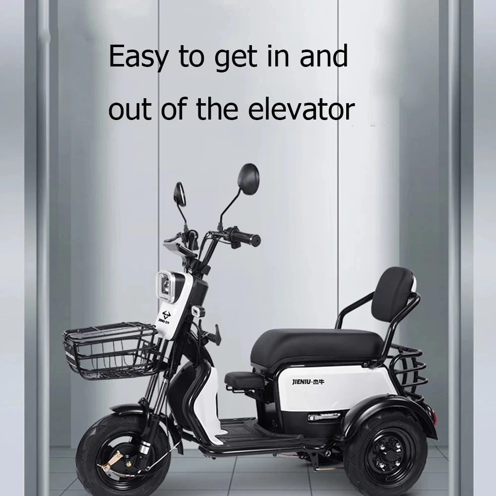 

48V Electric Tricycle Small Elderly Scooter Household Pick up Children Mini Elderly Battery Car