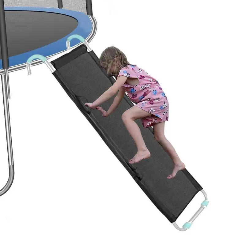 

Kids Trampoline Slide Durable Children Indoor Home Small Trampoline Ladder Easy To Install Universal Trampoline Accessories