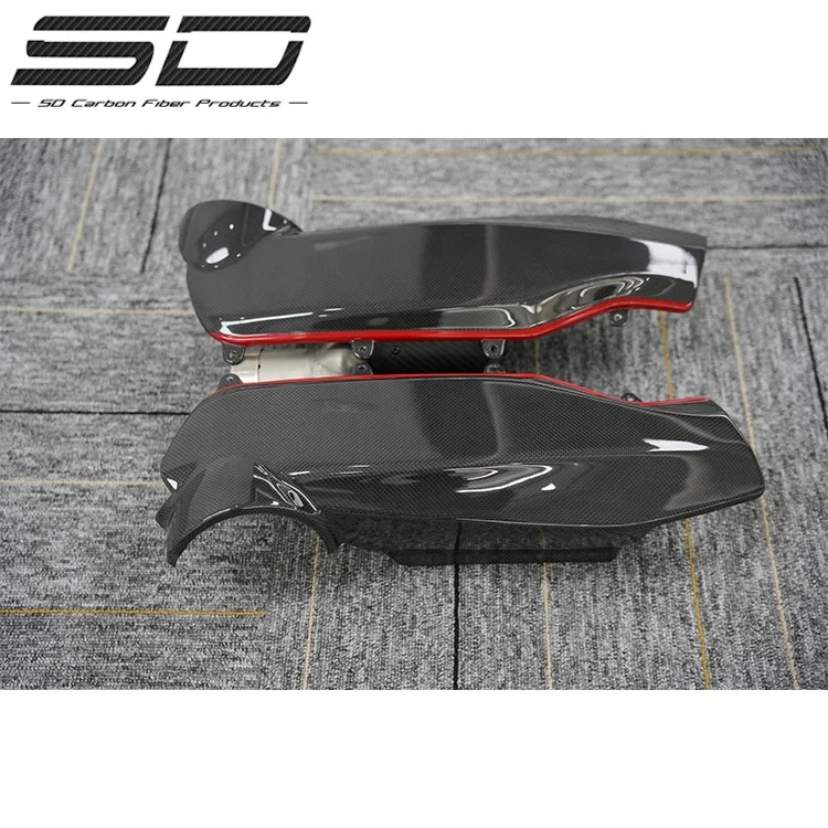 FER-RA-RI 488 углеродное волокно INNEN позвонок ABDECKUNGEN (MIT OEM-EMBLEMEN)