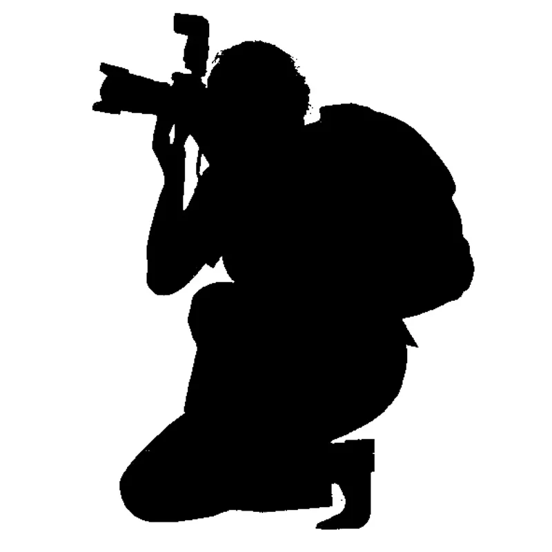 

Модный Декор фотографа, интерьерная камера, виниловый автомобильный стикер 10,2 см * 13,8 см