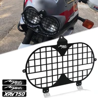 motorcycle accessories headlight protector cover grill for honda xrv750 xrv 750 africa twin 1997 1998 1999 2000 2001 2002