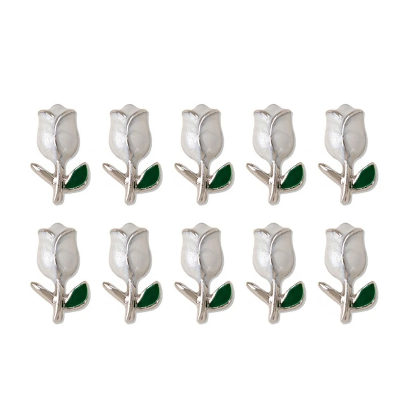 

Tulip Nail Art Tulip Flower Nail Charms Tulip Charms Tulip Nail Charms Nail Art Flower Nail Art Decorations DIY Nail Set
