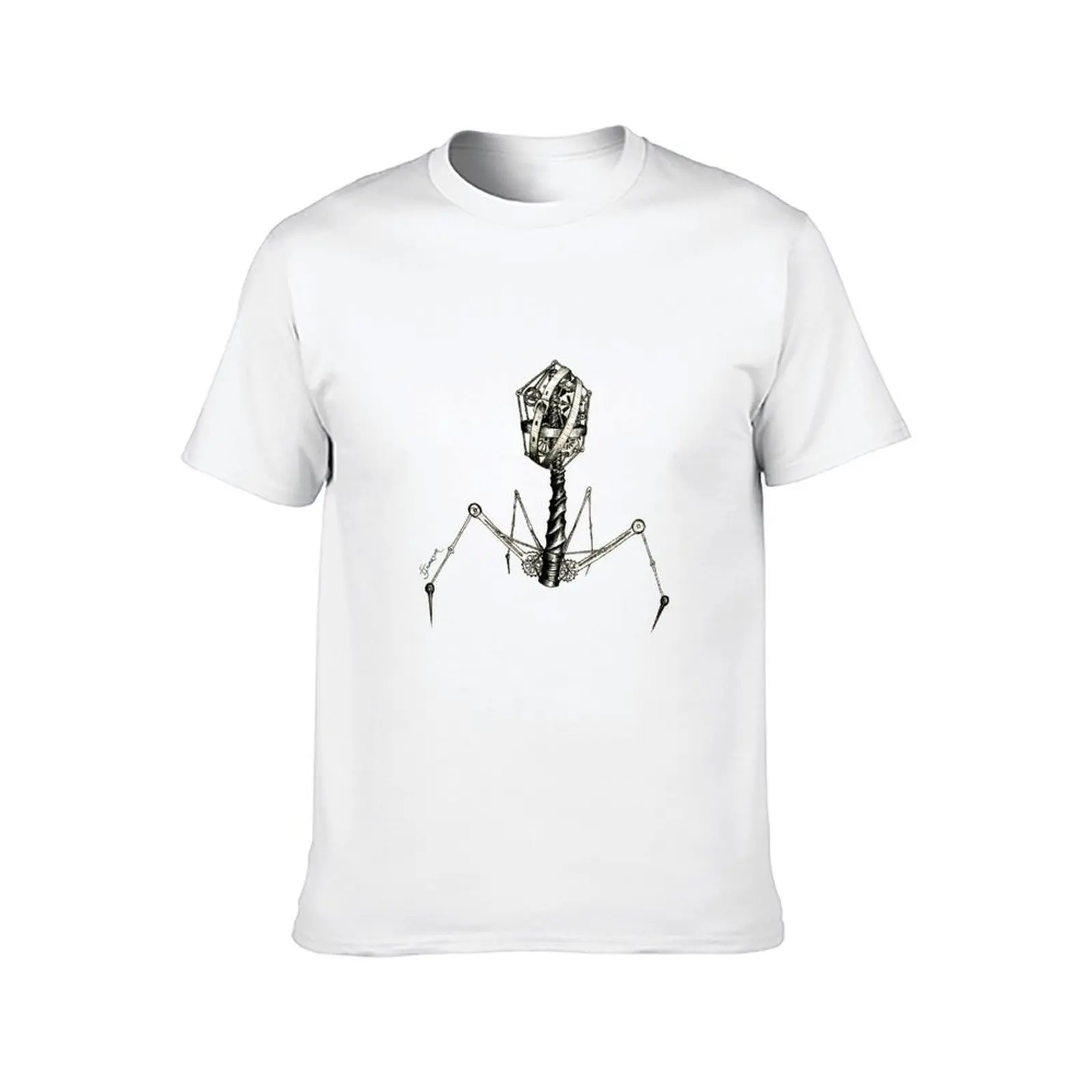 Фото Футболка Built phage, мужские футболки, хлопковые мужские футболки, высококачественная футболка люксового бренда №2