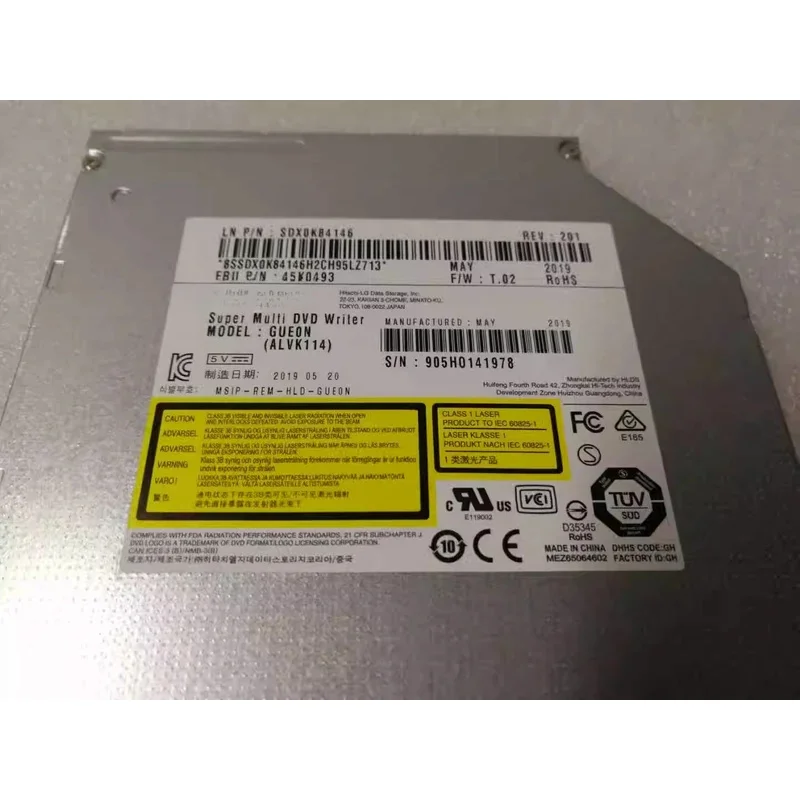Фото Новый встроенный DVD-рекордер GUE0N GUEON с универсальным последовательным портом 9,0 мм для ноутбуков Lenovo №3