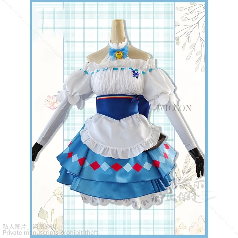 Аниме-игра Arknights Eyjafjalla The Hvit Aska Picnic Before Trip женский карнавальный костюм пушистая