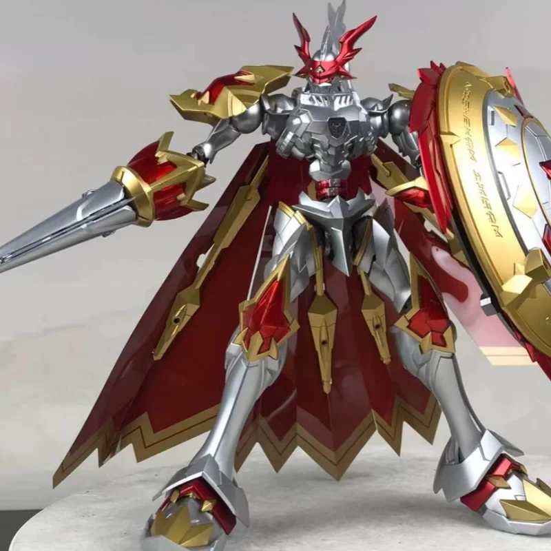 Фото Коллекционная фигурка-конструктор Bandai FRS Digimon: Варгреймон, Кайзер Галлантмон, Омегамон, Метал Гарурумон №5