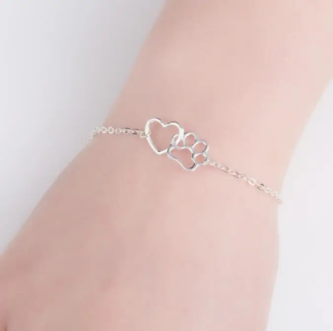 Женский браслет с кошкой обручальное Ювелирное Украшение для влюбленных - купить