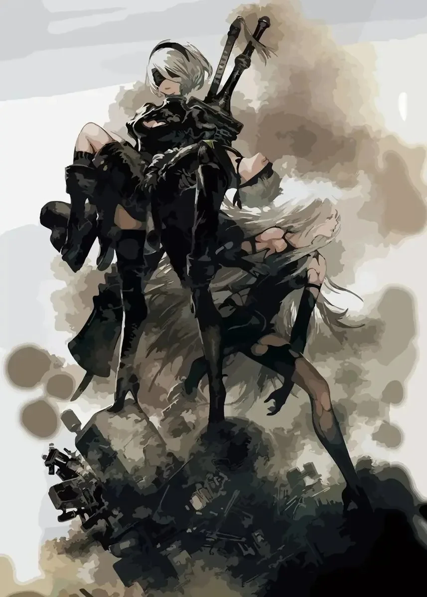 

Печать на холсте Nier