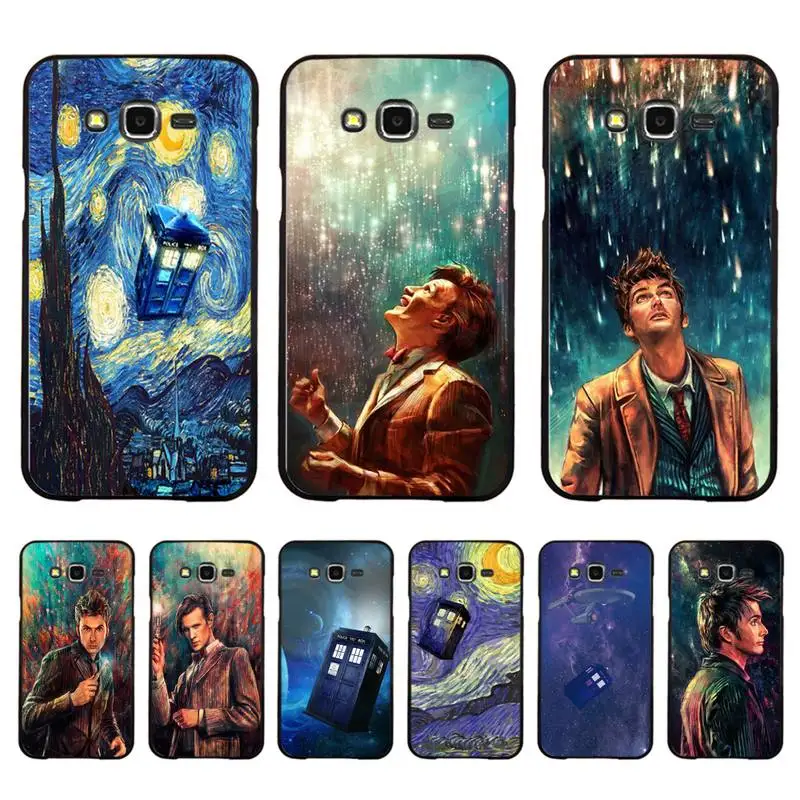 

Tardis Box Doctor Who Van Gogh Phone Case for Redmi 8 9 9A for Samsung J5 J6 Note9 for Huawei NOVA3E Mate20lite cover