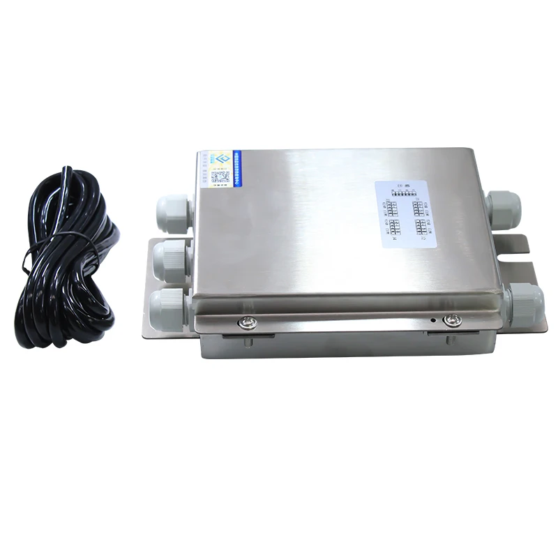 

Junction Box for Multiple Load Cell Stainless Steel Force Sensor Connect toTransmitter Four/Two/Eight/Six in One