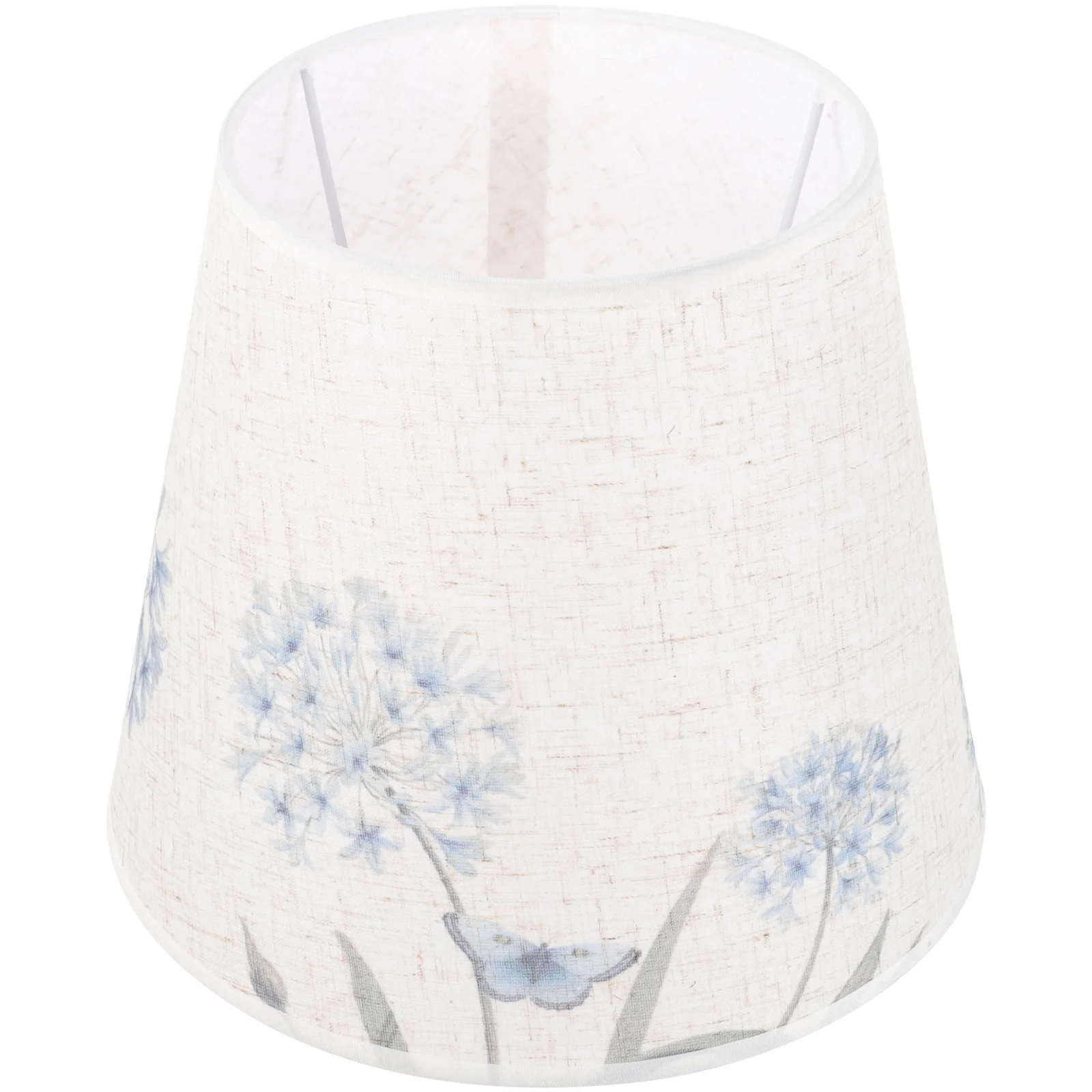 

Light Fitting Desktop Lamp Shade Wrinkle Home Cover Farmhouse Fixtures Blue Lampshade Fabric Floor Shades Lampshades Screen