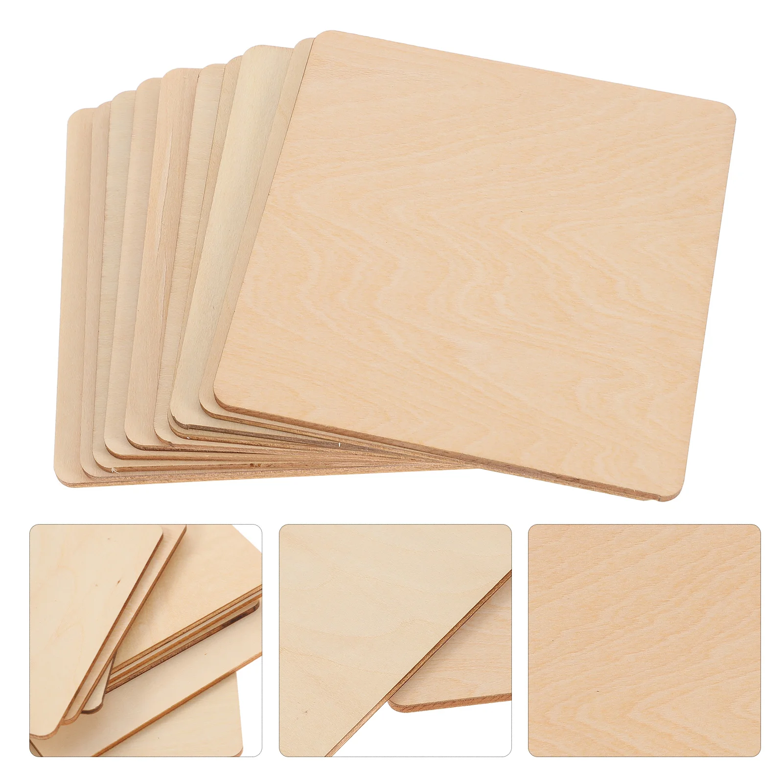 

Wood Planks Wooden Unfinished Crafts Diy Blank Materials Model Basswood Architecture Boards Sheets Slices Pieces Blanks Plain