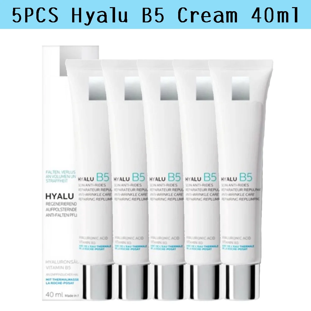 

5PCS Original Hyalu B5 Cream 40ml Hyaluronic Acid Anti-aging Anti-wrinkle Moisturizing Nourishing Smoothing Repair Barrier Skin