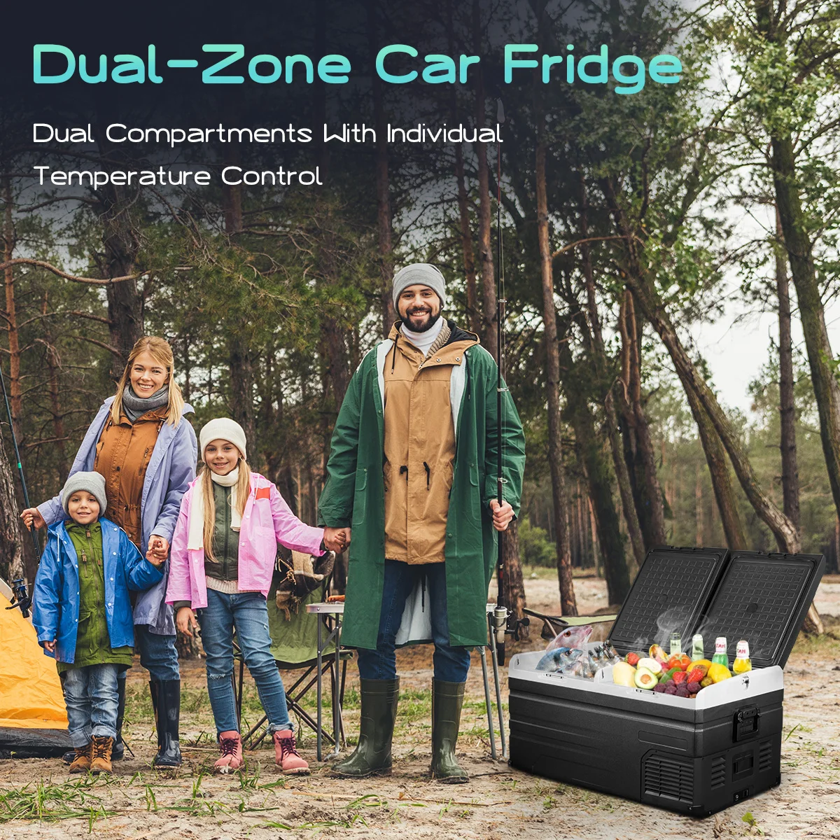 12 В 24 портативный компрессор автомобильных холодильников грузовик холодильник