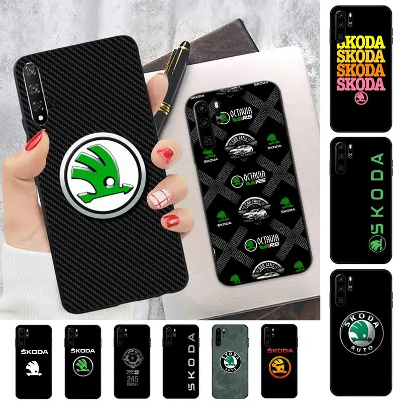 

RICCU-S-Skoda Phone Case for Huawei P30 40 20 10 8 9 lite pro plus Psmart2019