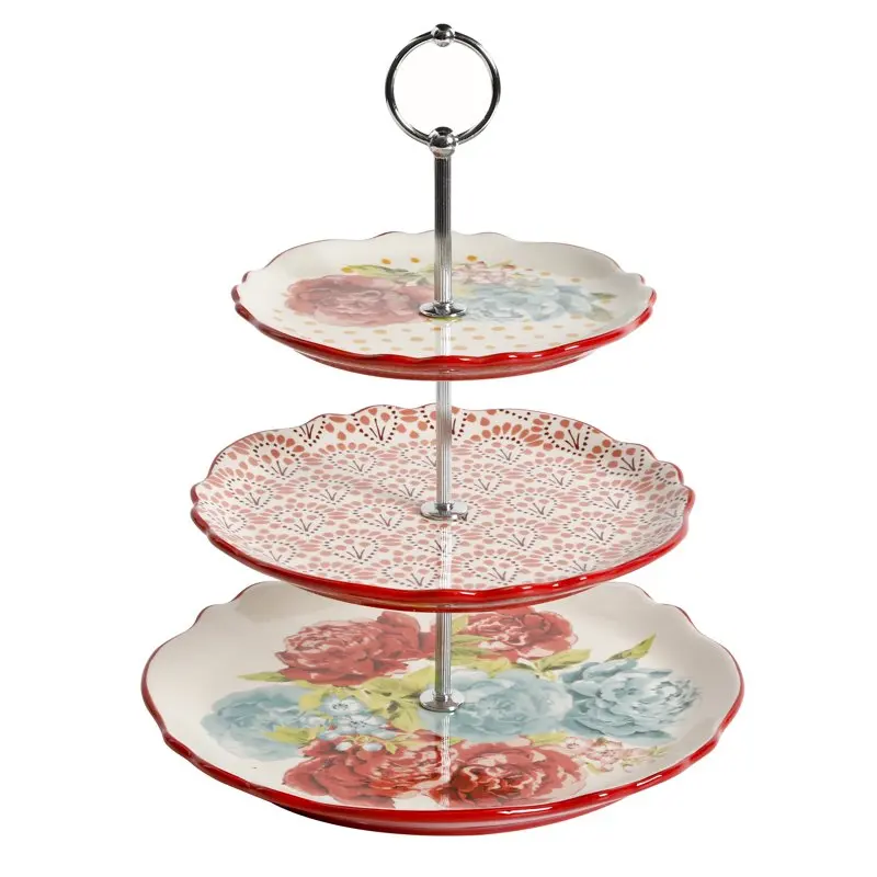

Blossom 3-Tier Serving Tray