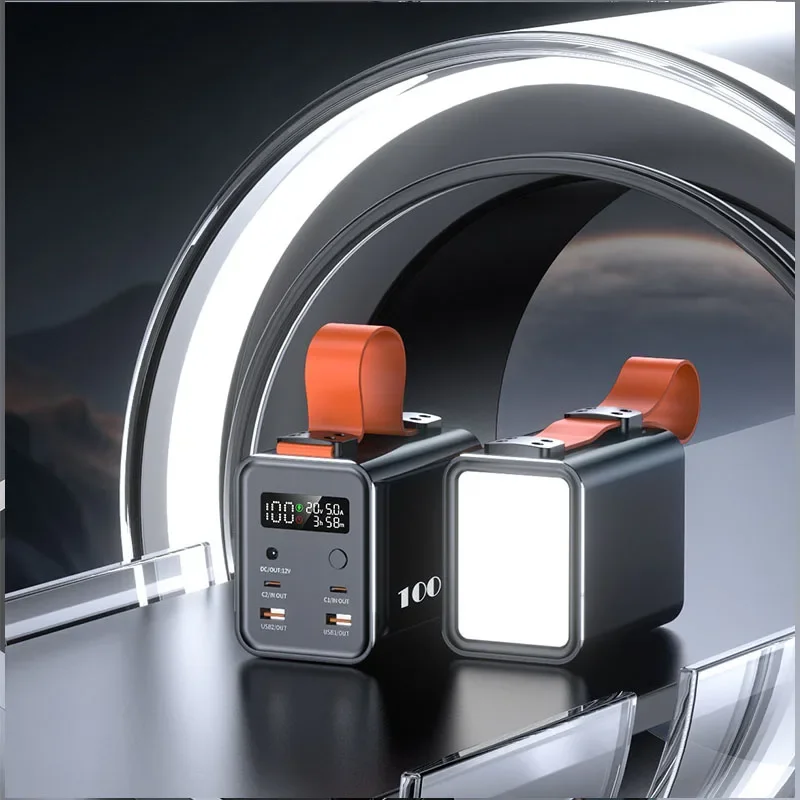Мощный портативный блок питания мощностью 100 Вт с USB типа C и большой емкостью 60000 мАч для электростанции Портативный банк аварийной ситуации (art.: 3920cbbf0487f) - 3920cbbf0487f