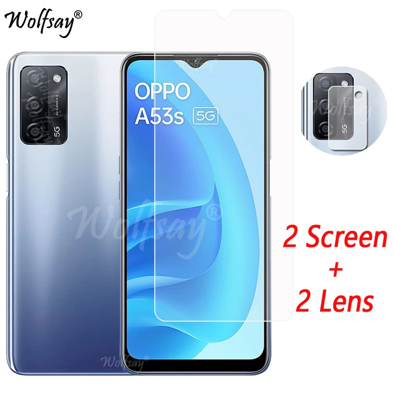 

Защитное стекло для 5G Oppo, A53S, A54, A74, A94, A93, A15, A95, 5G, закаленное