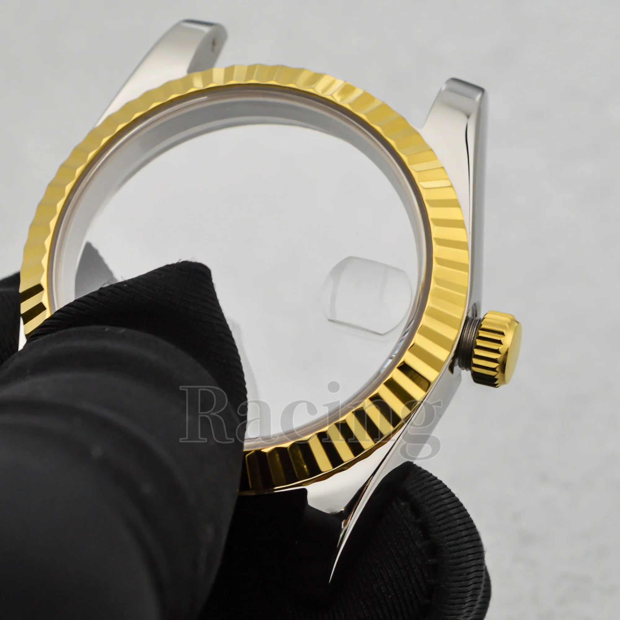 Корпус часов 36/39 мм для Datejust серебристый черный розовое золото корпус из