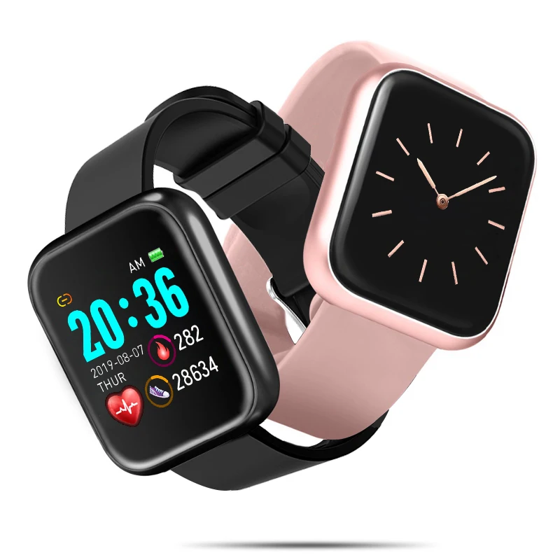 I5 Plus Smartwatch Full Touch Screen Custom Dial Fitness Blood Pressure Heart Rate Sleep Monitoring APP DaFit Fashion Men Watch |