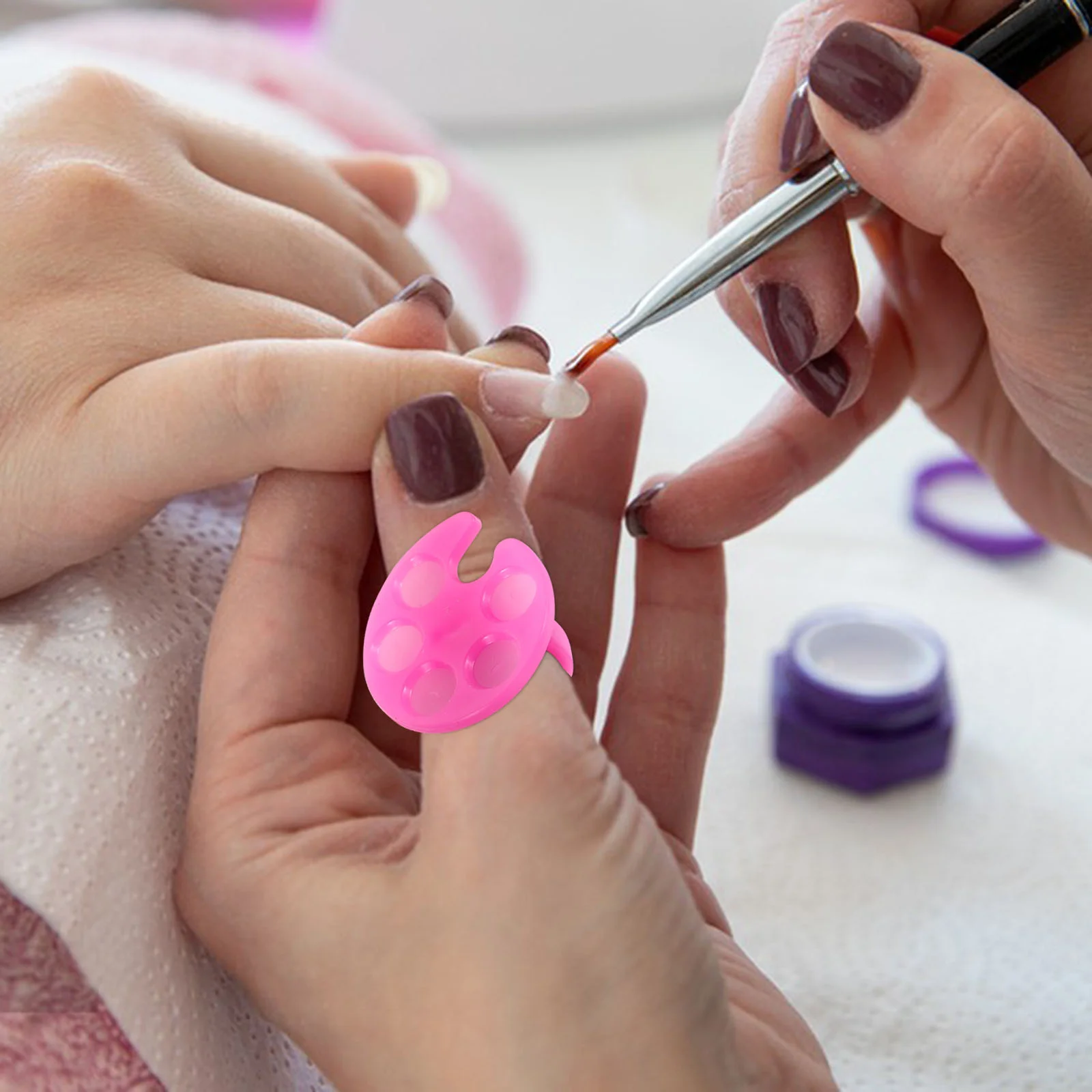 20 шт. маникюрные инструменты палитры цветов для ногтей гель-лак смешивания