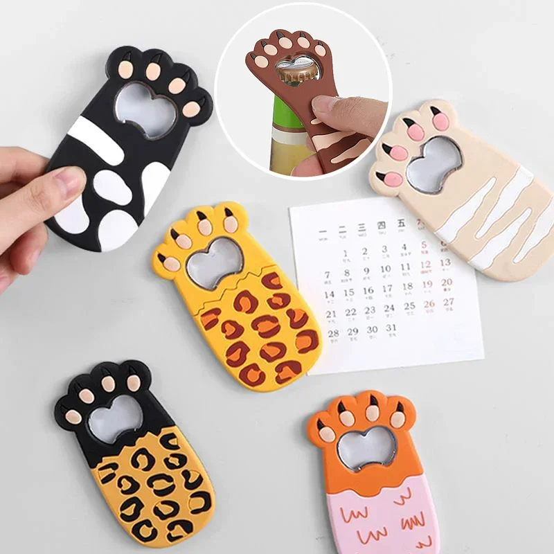 Новинка открывалка для бутылок с кошачьими крапанами мультяшная фигурка