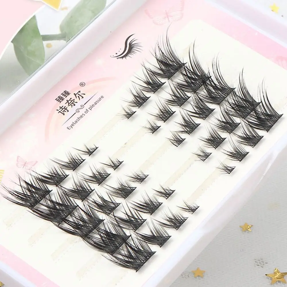 

Mink Eyelash Extension Natural 3D Volume Faux Eyelashes Individual 20D Cluster Lashes Makeup Cilia Tools