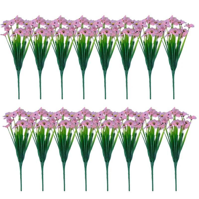 

16 шт., набор искусственных цветов для сада, крыльца, окна