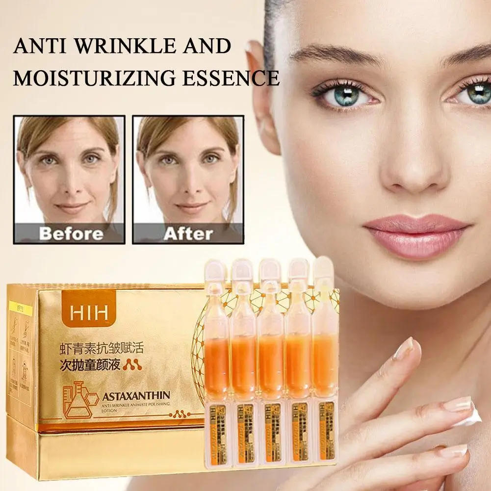 

Women Face Care Essence Anti Aging Serum Moisturizing Fades Fine Lotion Wrinkle Lines Anti Brightening Whitening Rejuvenati I6G9