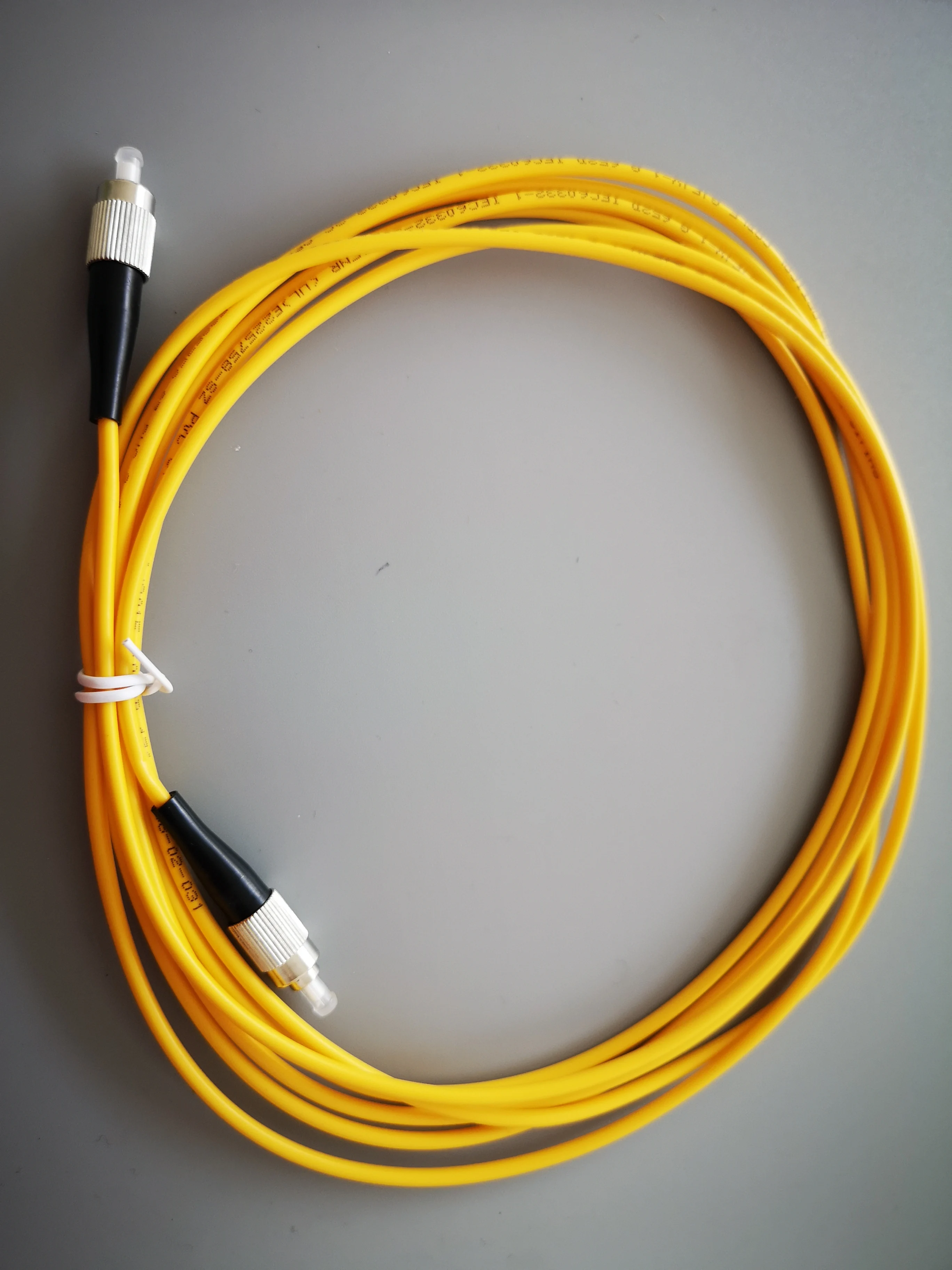 Fiber Optic Cable Jumper Optical Patch Cord Simplex Single-Mode 9/125 FC/UPC-FC/UPC 3M