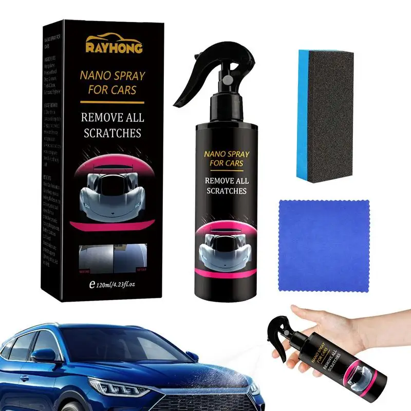 

Car Coating Spray Auto Agent Crystal Coat Effective Vehicle Wax Spray Paint Repair Scratch Polish Plating Revitalizing Car Care