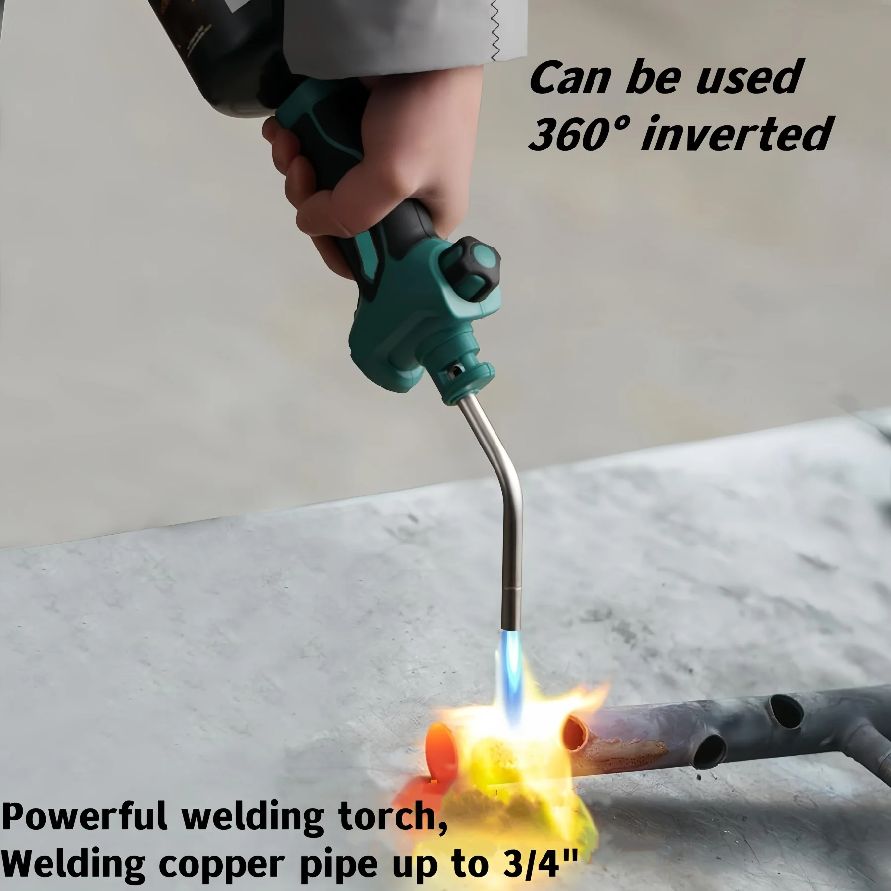 Пропановая горелка газовая Mapp сварочная пламенный паяльный пистолет CGA600 нагрев