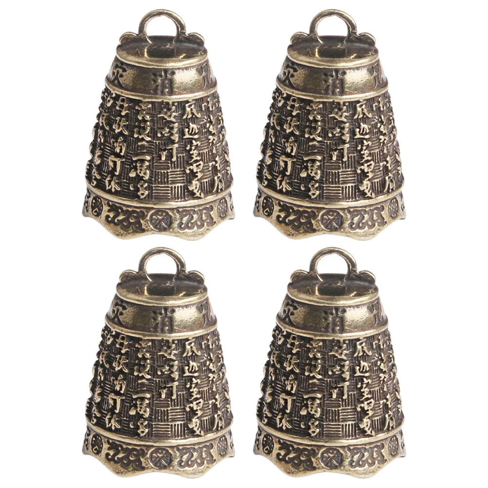 

Bells Bell Pendant Brass Diy Charms Vintage Hanging Charm Mini Fortunehandbag Keychain Chimes Wind Jingle Retro Jewelry