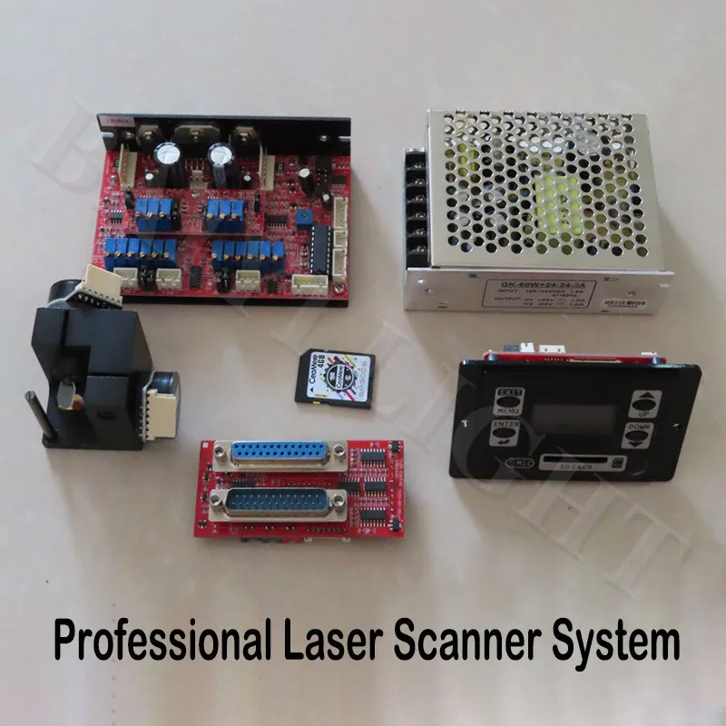 Professional 45K Scanner Galvo ILDA / Galvo Scanner With sd card For Laser Show and DIY Laser Projector