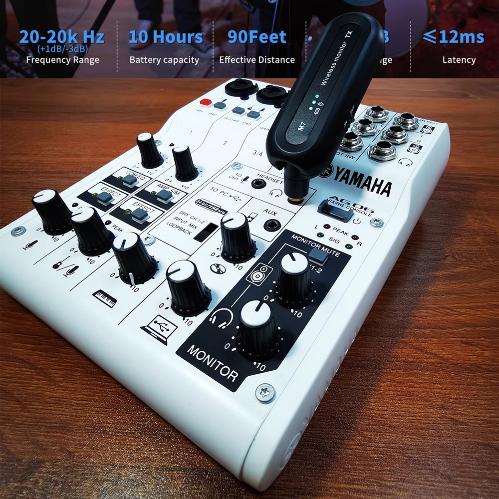 Беспроводная система IEM с приемником-передатчиком беспроводная