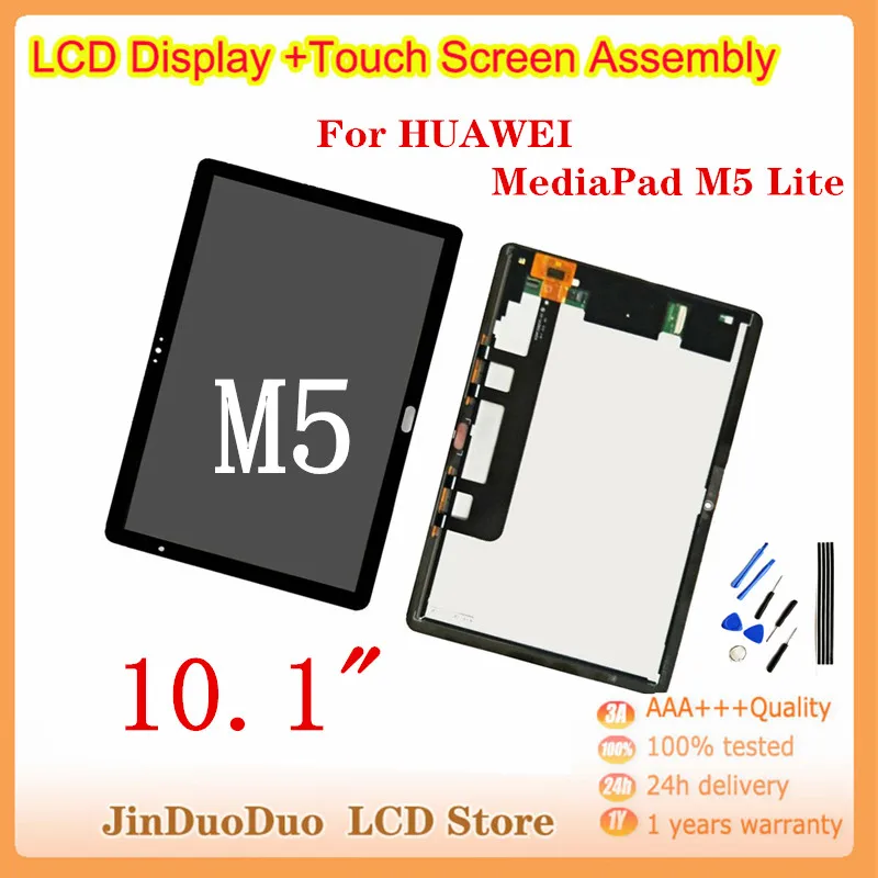 10 1 ''для Huawei MediaPad M5 Lite BAH2-L09 BAH2-L09C BACH2-L09C BACH2-W19C ЖК-дисплей с сенсорным экраном и